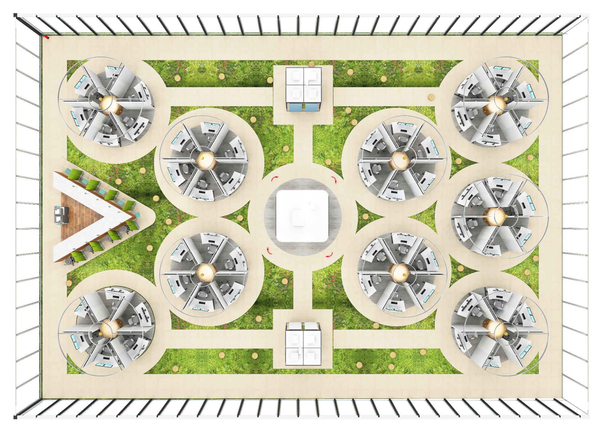 Covid-OFFICE New Style - Perspektive1